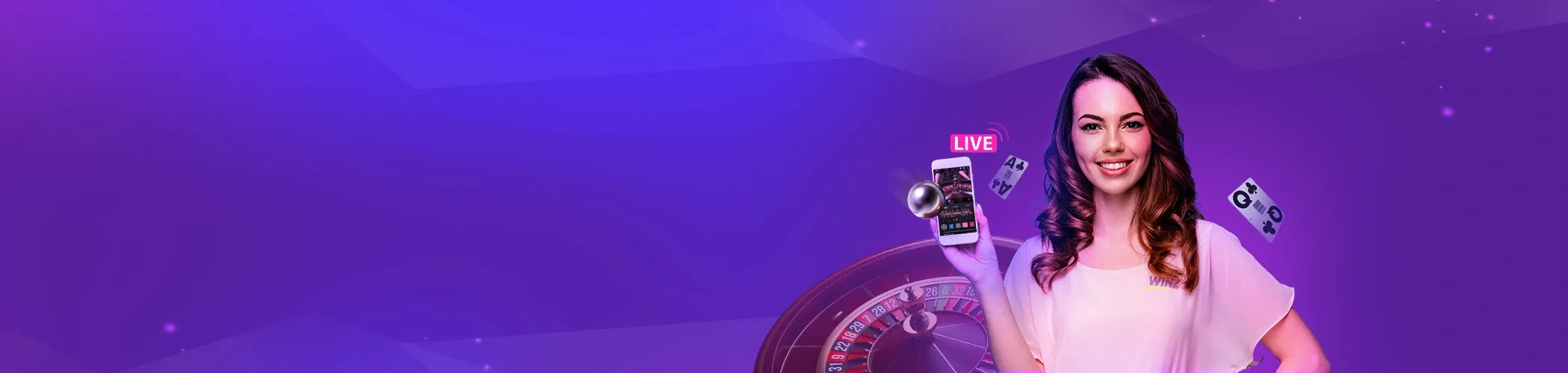 Live casino en casinospellen bij Winz